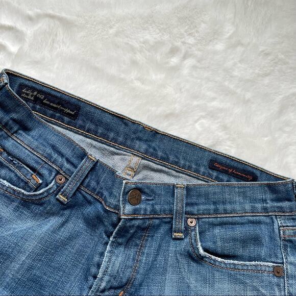 Citizens of Humanity Low Waist Cropped Jeans  Size 28 - Picture 6 of 9